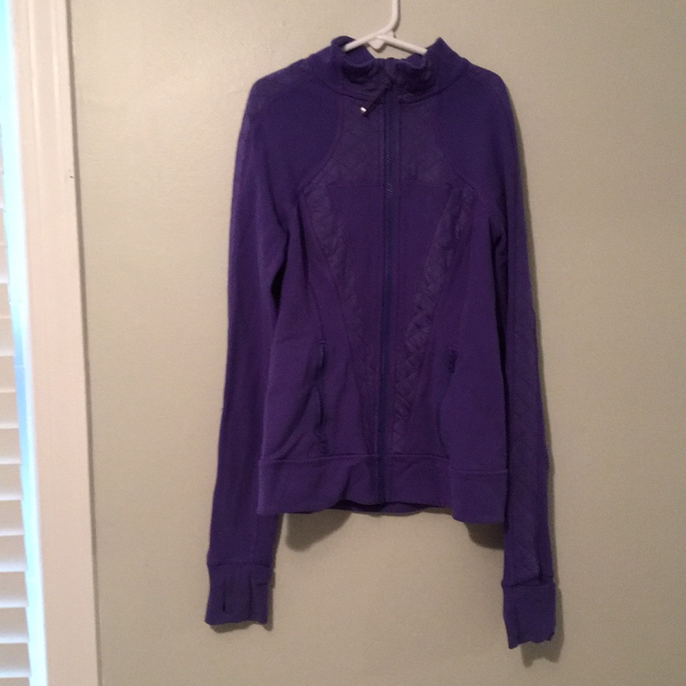 Purple Athletic jacket